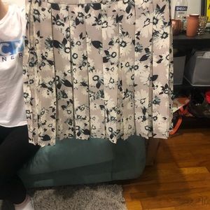 Pleated Flower Skirt